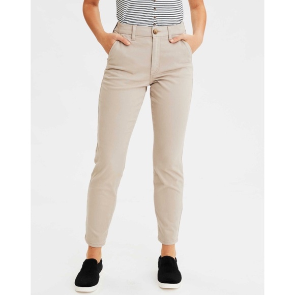 American Eagle Super Stretch Skinny Pants in Khaki - Picture 13 of 13